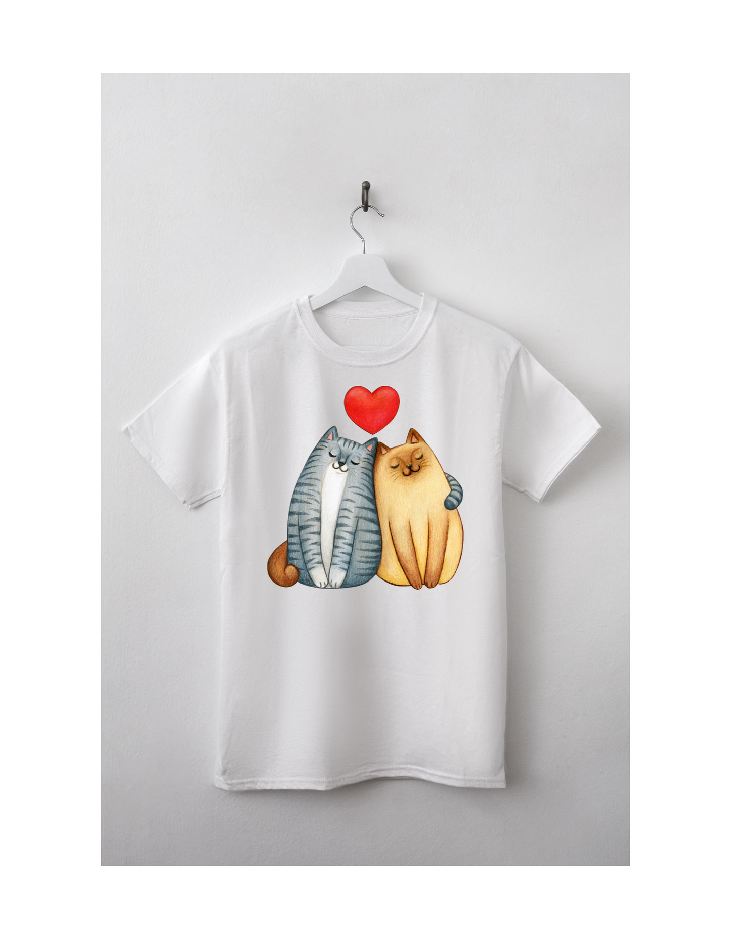 Females Tshirt - Cat Love